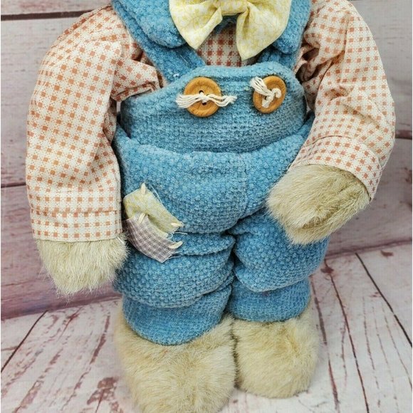 Henton Int LTD Kwun Tong Hong Kong Boy Plush Bunny Home Décor Shelf Sitter Plush - Picture 8 of 9